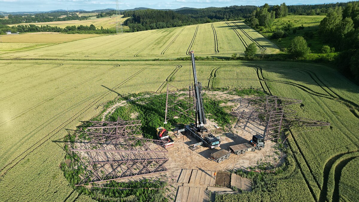 Budowa linii elektroenergetycznej 400 kV Mikułowa - Świebodzice ...